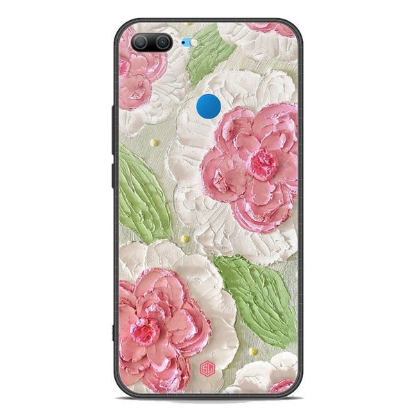 Floral Series Soft Phone Case - Premium Glass Case - Design 13 - Huawei Honor 9 Lite