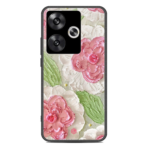 Floral Series Soft Phone Case - Premium Glass Case - Design 13 - Xiaomi Poco F6