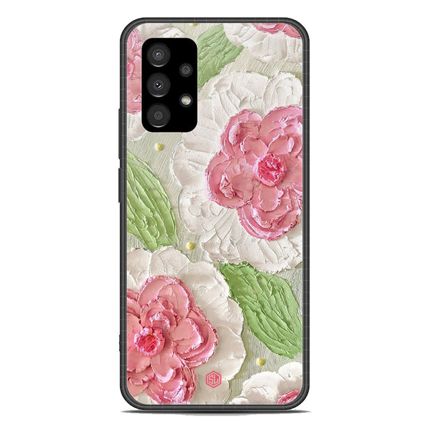 Floral Series Soft Phone Case - Premium Glass Case - Design 13 - Samsung Galaxy A23 5G