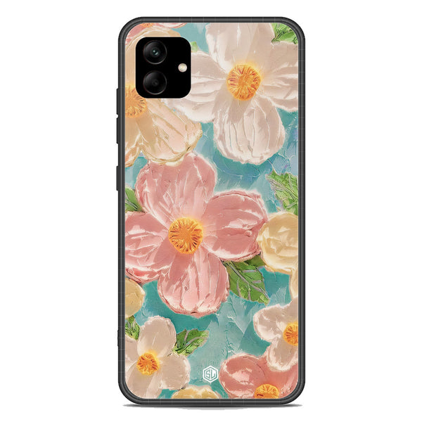 Floral Series Soft Phone Case - Premium Glass Case - Design 16 - Samsung Galaxy A04e