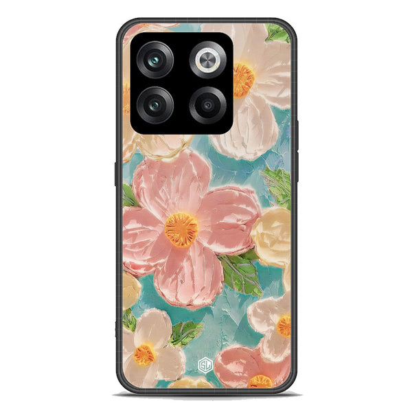 Floral Series Soft Phone Case - Premium Glass Case - Design 16 - OnePlus Ace Pro