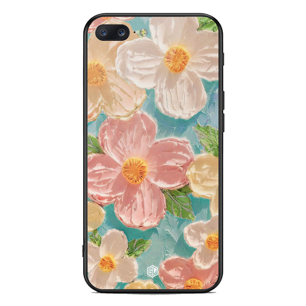 Floral Series Soft Phone Case - Premium Glass Case - Design 16 - OnePlus 5