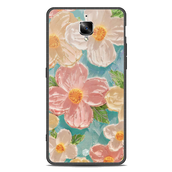 Floral Series Soft Phone Case - Premium Glass Case - Design 16 - OnePlus 3T