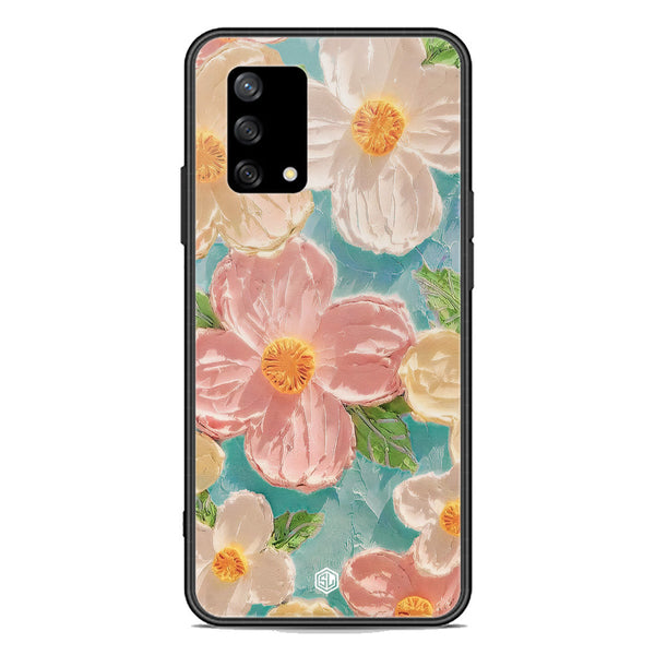 Floral Series Soft Phone Case - Premium Glass Case - Design 16 - Oppo Reno 6 Lite