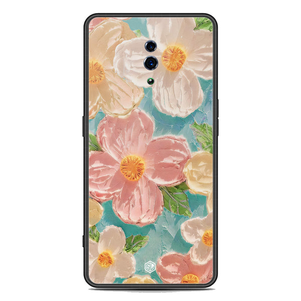 Floral Series Soft Phone Case - Premium Glass Case - Design 16 - Oppo Reno