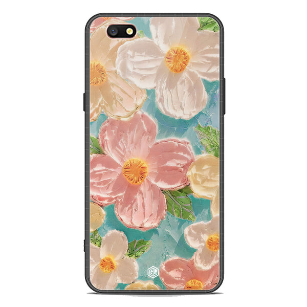 Floral Series Soft Phone Case - Premium Glass Case - Design 16 - Oppo F3