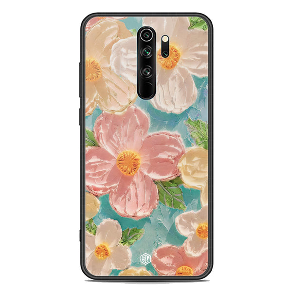 Floral Series Soft Phone Case - Premium Glass Case - Design 16 - Xiaomi Redmi Note 8 Pro