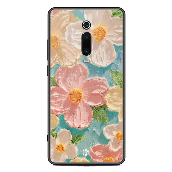 Floral Series Soft Phone Case - Premium Glass Case - Design 16 - Xiaomi Redmi K20