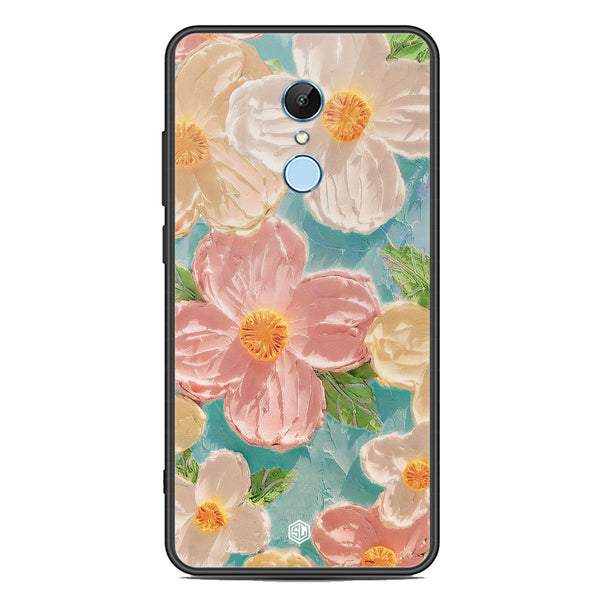 Floral Series Soft Phone Case - Premium Glass Case - Design 16 - Xiaomi Redmi 5