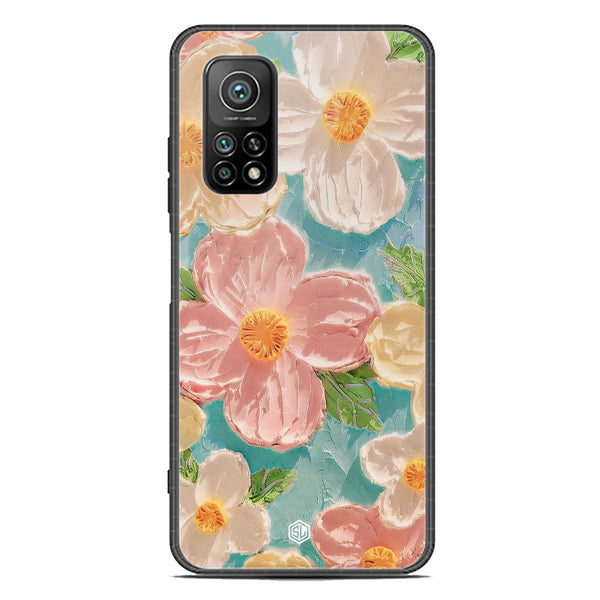 Floral Series Soft Phone Case - Premium Glass Case - Design 16 - Xiaomi Mi 10T Pro