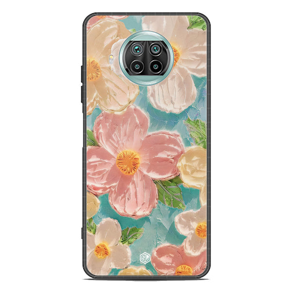 Floral Series Soft Phone Case - Premium Glass Case - Design 16 - Xiaomi Mi 10i