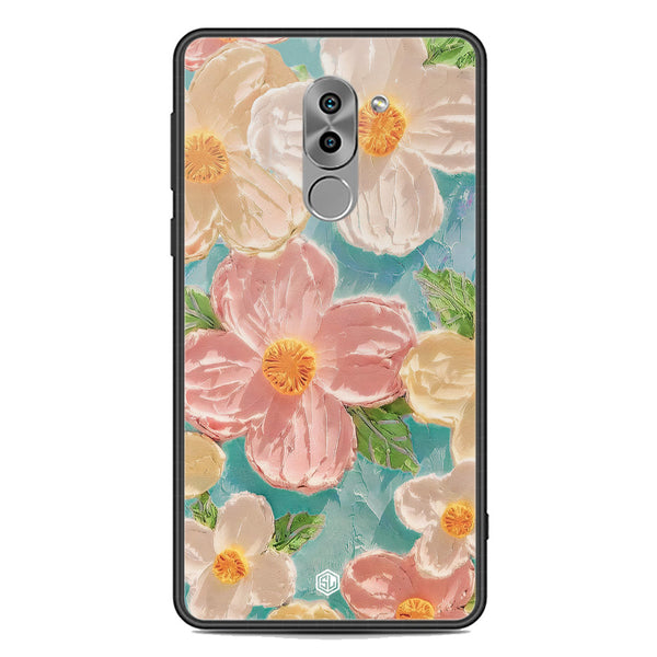 Floral Series Soft Phone Case - Premium Glass Case - Design 16 - Huawei Mate 9 Lite