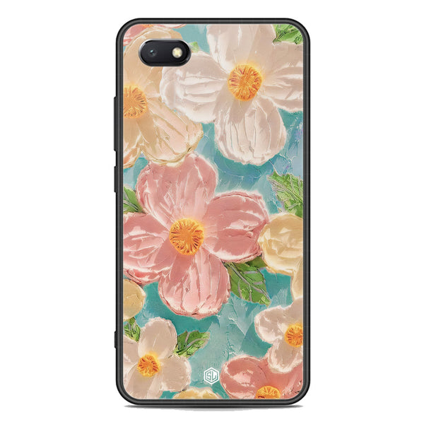 Floral Series Soft Phone Case - Premium Glass Case - Design 16 - Huawei Honor 7S