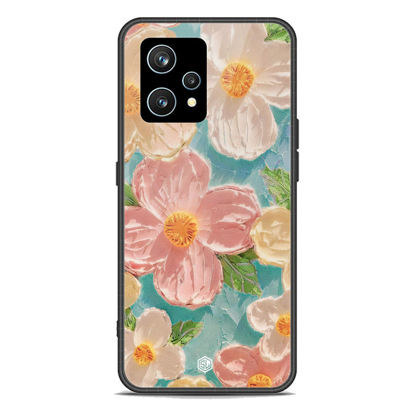 Floral Series Soft Phone Case - Premium Glass Case - Design 16 - Realme Narzo 50 Pro