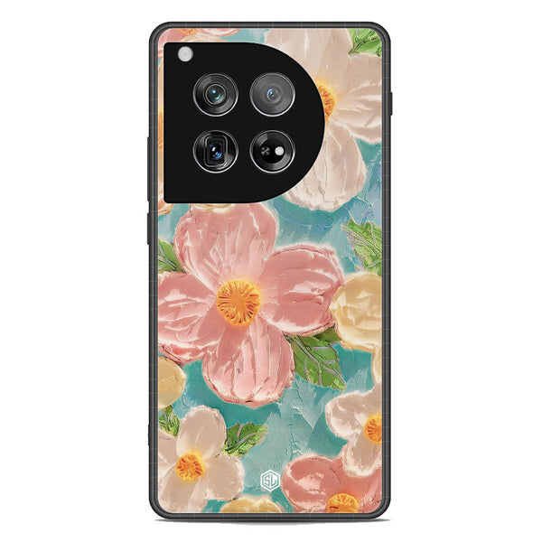 Floral Series Soft Phone Case - Premium Glass Case - Design 16 - OnePlus 12