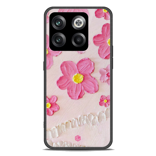 Floral Series Soft Phone Case - Premium Glass Case - Design 2 - OnePlus Ace Pro