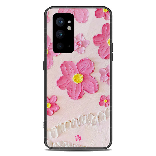 Floral Series Soft Phone Case - Premium Glass Case - Design 2 - OnePlus 9RT 5G