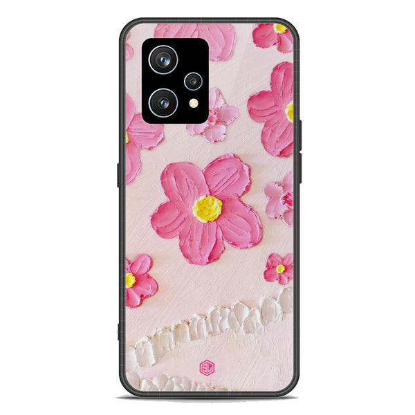 Floral Series Soft Phone Case - Premium Glass Case - Design 2 - Realme Narzo 50 Pro