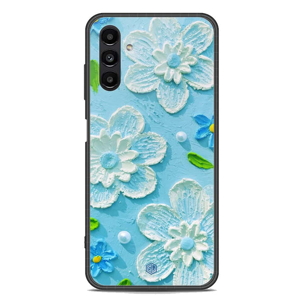 Floral Series Soft Phone Case - Premium Glass Case - Design 3 - Samsung Galaxy A04s