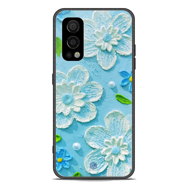 Floral Series Soft Phone Case - Premium Glass Case - Design 3 - OnePlus Nord 2