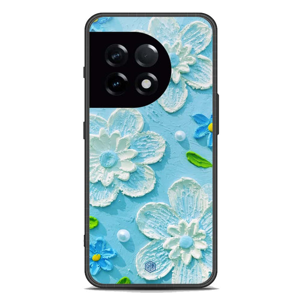 Floral Series Soft Phone Case - Premium Glass Case - Design 3 - OnePlus Ace 2