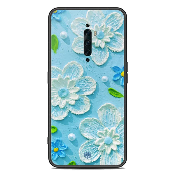 Floral Series Soft Phone Case - Premium Glass Case - Design 3 - Oppo Reno 2F