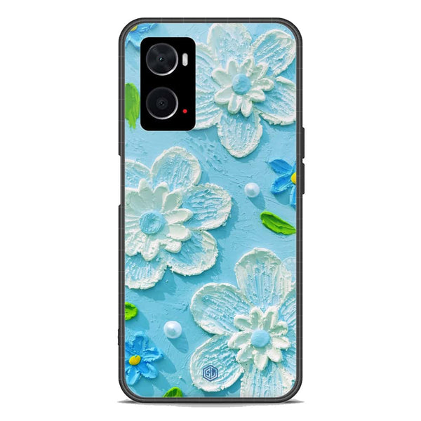 Floral Series Soft Phone Case - Premium Glass Case - Design 3 - Oppo K10 5G