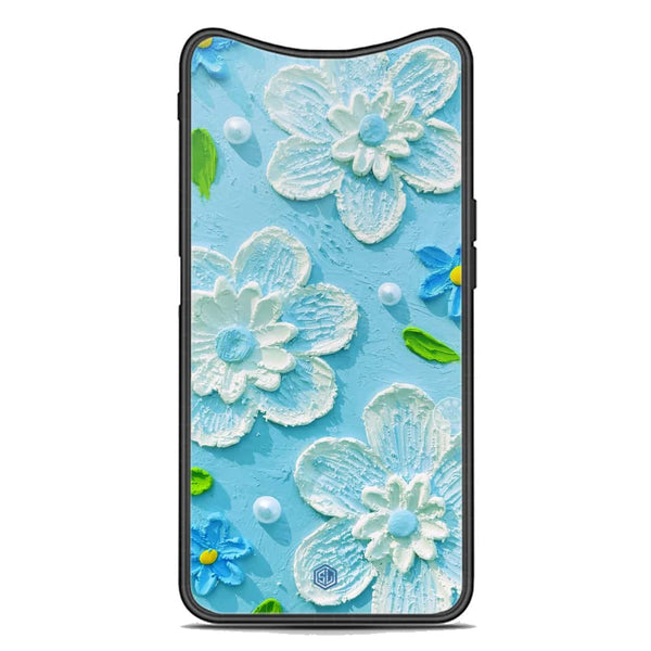 Floral Series Soft Phone Case - Premium Glass Case - Design 3 - Oppo Find X