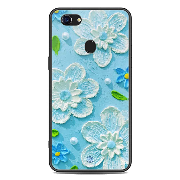 Floral Series Soft Phone Case - Premium Glass Case - Design 3 - Oppo F5