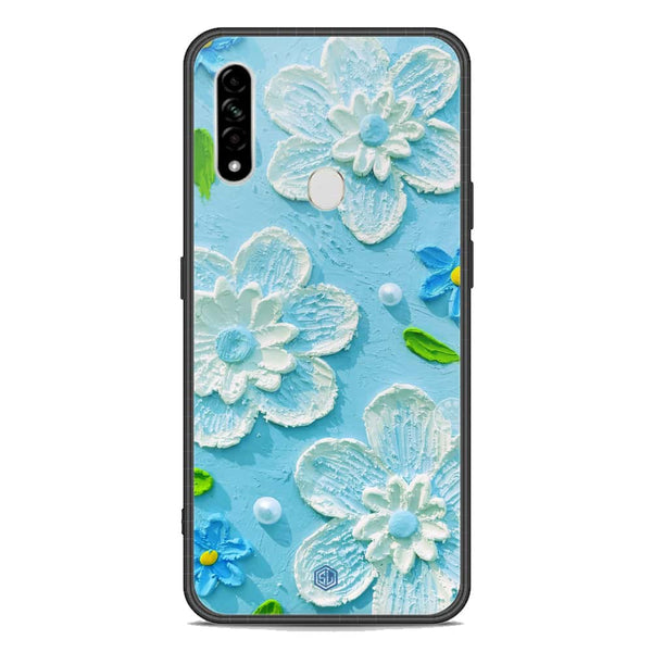 Floral Series Soft Phone Case - Premium Glass Case - Design 3 - Oppo A31