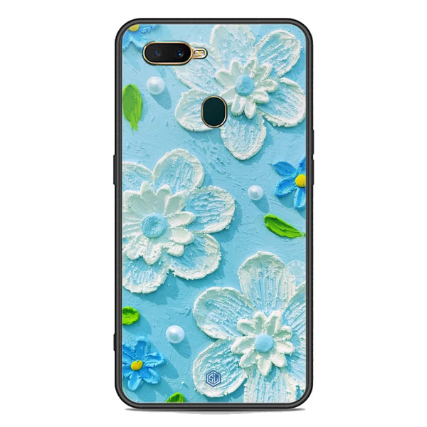 Floral Series Soft Phone Case - Premium Glass Case - Design 3 - Oppo A12s