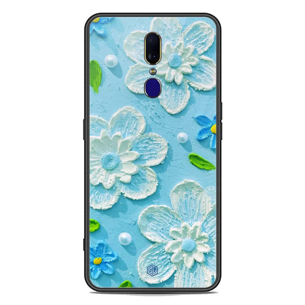 Floral Series Soft Phone Case - Premium Glass Case - Design 3 - Oppo A9 / A9x