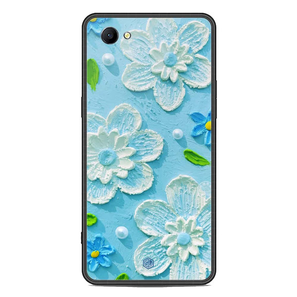 Floral Series Soft Phone Case - Premium Glass Case - Design 3 - Oppo A3