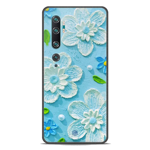 Floral Series Soft Phone Case - Premium Glass Case - Design 3 - Xiaomi Mi Note 10 Pro