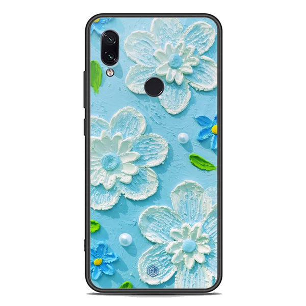 Floral Series Soft Phone Case - Premium Glass Case - Design 3 - Xiaomi Redmi Note 7 Pro