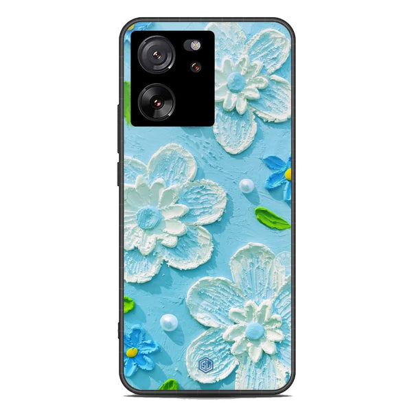 Floral Series Soft Phone Case - Premium Glass Case - Design 3 - Xiaomi 13T