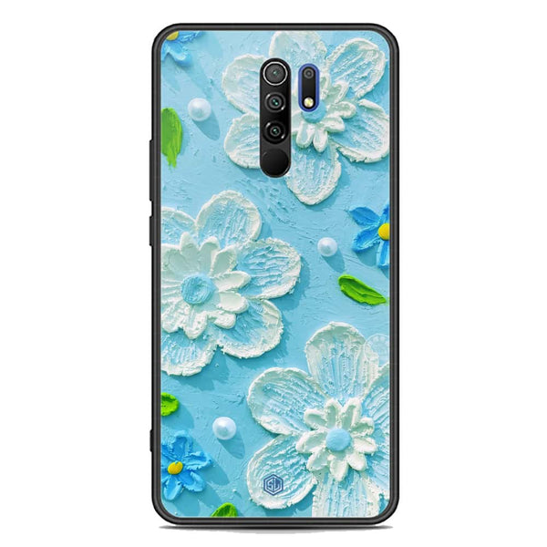 Floral Series Soft Phone Case - Premium Glass Case - Design 3 - Xiaomi Redmi 9 Prime