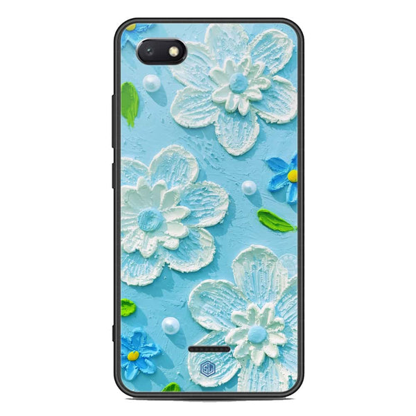 Floral Series Soft Phone Case - Premium Glass Case - Design 3 - Xiaomi Redmi 6A