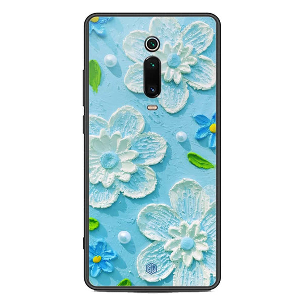 Floral Series Soft Phone Case - Premium Glass Case - Design 3 - Xiaomi Mi 9T Pro