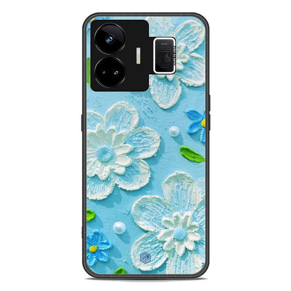 Floral Series Soft Phone Case - Premium Glass Case - Design 3 - Realme GT Neo 5