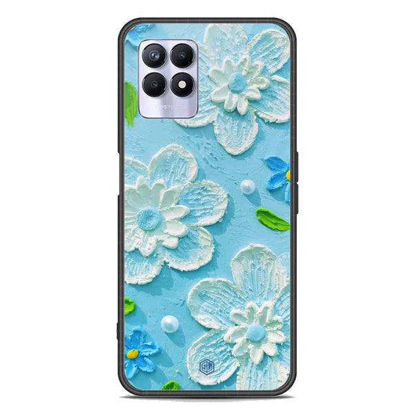 Floral Series Soft Phone Case - Premium Glass Case - Design 3 - Realme Narzo 50 4G