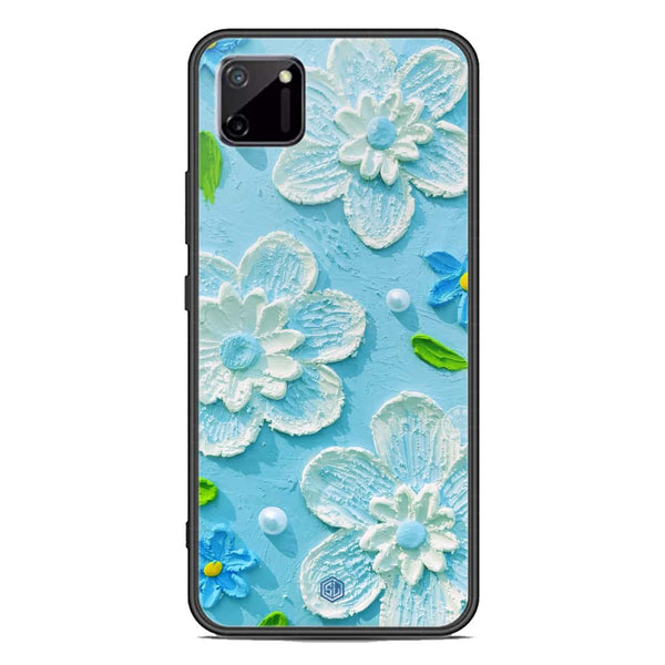 Floral Series Soft Phone Case - Premium Glass Case - Design 3 - Realme C11 2021