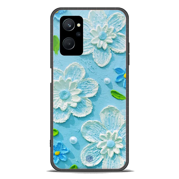 Floral Series Soft Phone Case - Premium Glass Case - Design 3 - Realme 9i