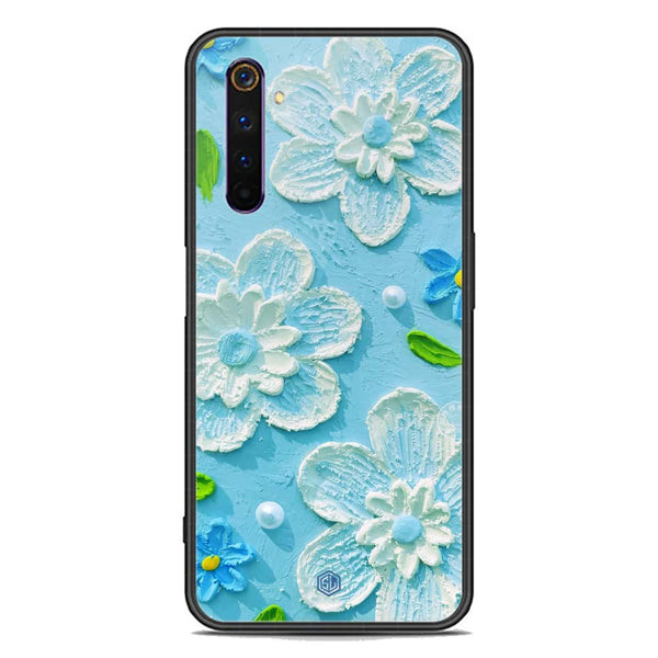 Floral Series Soft Phone Case - Premium Glass Case - Design 3 - Realme 6 Pro