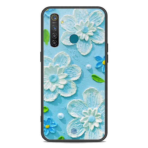 Floral Series Soft Phone Case - Premium Glass Case - Design 3 - Realme 5 Pro