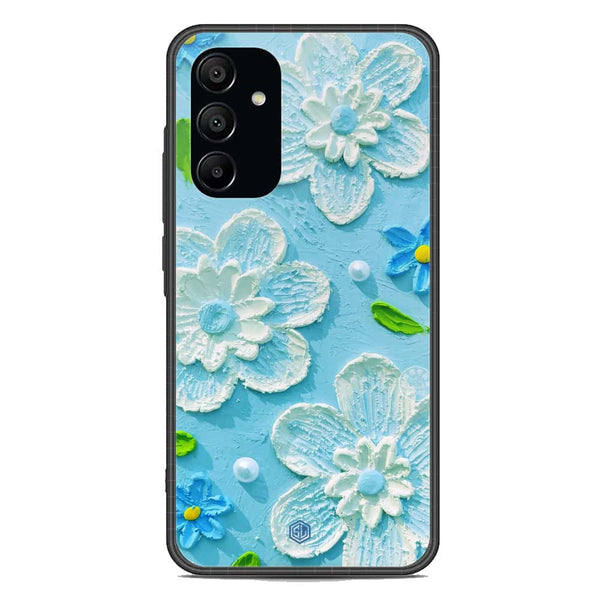 Floral Series Soft Phone Case - Premium Glass Case - Design 3 - Samsung Galaxy A15 5G