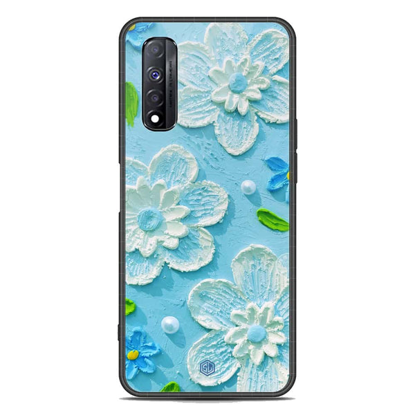 Floral Series Soft Phone Case - Premium Glass Case - Design 3 - Realme Narzo 30