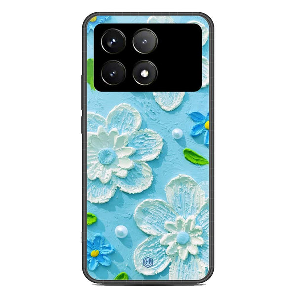 Floral Series Soft Phone Case - Premium Glass Case - Design 3 - Xiaomi Poco X6 Pro