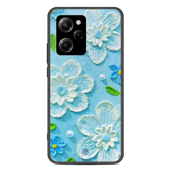 Floral Series Soft Phone Case - Premium Glass Case - Design 3 - Xiaomi Poco X5 Pro