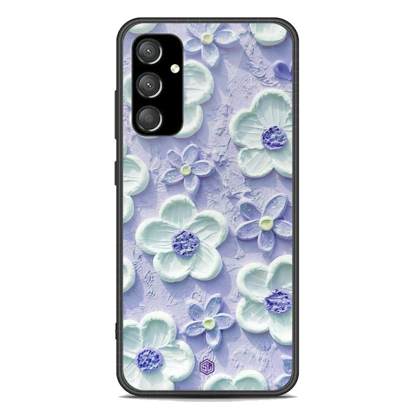 Floral Series Soft Phone Case - Premium Glass Case - Design 4 - Samsung Galaxy A14 5G